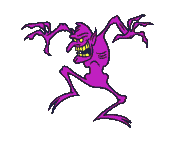 Cavern Purple Monster